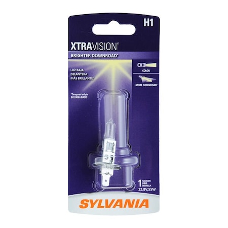 Sylvania BULBS AND FLASHERS H1 White Single H1XV.BP